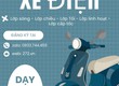 Khai giảng lớp học nghề sửa chữa xe máy điện, đạp điện 