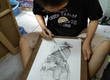 Lớp vẽ ở Sài đồng Long biên 