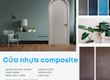 Mẹo chọn cửa theo màu sắc phong thủy 