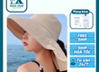 Mũ Rộng Vành Nữ Chống Nắng Thời Trang Phong Cách Hàn Quốc 