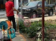 Máy phun thuốc đẩy tay ắc quy Turbo TBA60 giá rẻ 