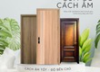Cửa Gỗ Cách Âm Sang Trọng 