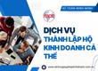 Dịch vụ thành lập hộ kinh doanh cá thể tại Đồng Nai 