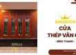 Cửa Thép Vân Gỗ Tại Bình Thạnh   Giá Tốt, Bảo Hành Lâu Dài 