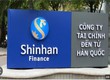 Cho vay tiền tín chấp Shinhan Finance   Mượn tiền online qua Shinhan 