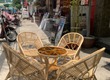 Bàn ghế mây đọc sách uống trà 