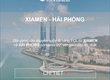Giá cước vận chuyển hàng FCL từ Xiamen về Hải Phòng 