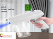 Thủ tục nhập khẩu máy phun khử khuẩn cầm tay 