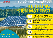Sự cố thường gặp về hệ thống điện mặt trời và cách xử lý 