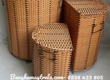 Giỏ nhựa giả mây đựng đồ 