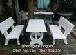 Bộ bàn ghế ghế đá HCM 