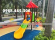 Bộ cầu trượt xích đu liên hoàn trẻ em 