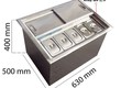 Thùng đá inox   Bí quyết giữ trái cây luôn tươi cho ngày hè nắng nóng 