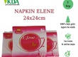 Khăn ăn napkin lency 24 24cm o cà mau 