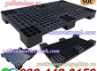 Pallet nhựa 1000x600x100mm màu đen   thanh lý 