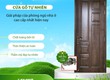 Cửa gỗ giá rẻ: Lựa chọn tối ưu cho mọi không gian 