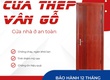 Cửa Thép Vân Gỗ Bền Đẹp Sang Trọng 