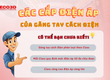 Các cấp điện áp của găng tay cách điện 