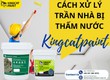 Trần nhà bị thấm nước và cách khắc phục hiệu quả 
