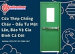 Cửa Thép Chống Cháy   Đầu Tư Một Lần, Bảo Vệ Gia Đình Cả Đời 