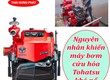 Nguyên nhân khiến máy bơm nước cứu hỏa Tohatsu khó nổ 
