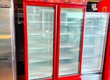 Tủ mát 2 cánh coca cola đời mới dung tích 1200 lít    nhập khẩu thái...
