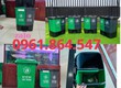 Thùng rác phân loại 2 ngăn 40lit