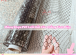 Lưới nhựa pvc mắt cáo, giải pháp chống tĩnh điện 