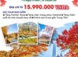Tour Hàn Quốc mùa thu 2025: Seoul   Nami   Everland 