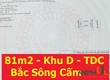 Cần bán lô đất khu D, TĐC Bắc Sông Cấm phường Thủy Nguyên, TP Hải Phòng