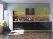 Tủ Bếp Gỗ Công Nghiệp Phủ Acrylic Chữ I Bóng Đẹp 