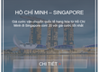 Giá cước vận tải biển từ Hồ Chí Minh đi Singapore 