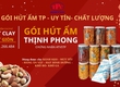 Gói hút ẩm Clay   Giải pháp bảo quản hiệu quả cho hàng ăn vặt 