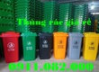 Sỉ lẻ các mẫu thùng rác nhựa giá rẻ tại an giang  thùng rác 120l 240l 660l...