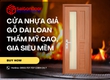 Cửa Nhựa Giả Gỗ Đài Loan Thẩm Mỹ Cao, Giá Siêu Mềm 