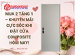 Mua 2 Tặng 1   Khuyến Mãi Cực Sốc Khi Đặt Cửa Composite Hôm Nay 