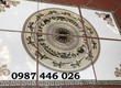 Gach thảm, gạch hoa văn khắc vàng HP0822 
