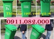 Cung cấp thùng rác giá rẻ  thùng rác đủ màu, nhựa dày chất lượng, thùng rác 120l...
