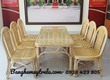 Ghế ăn may tre đan 
