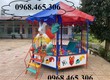 Nhà banh sắt trẻ em ngoài trời, nhà bóng trẻ em 