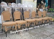 Ghế cafe mây nhựa giá rẻ 
