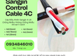 Cáp điều khiển Sangjin 4x0.5/ 4x0.75/4x1.25/4x1.5/4x2.5 