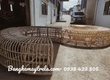 Băng ghế uốn mây tự nhiên 