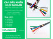Cáp RVVP/ CXV 6x0.5/6x0.75/6x1.25/6x1.5/6x2.5 sẵn HCM 