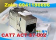 Ổ cắm RJ45 đa năng CAT7 FTP có chống nhiễu  100/1000  Ancomteck, Mudule CAT7 ACT S7...