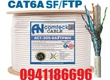ACT 305 6ASTPWH,Cáp mạng CAT6A STP bọc bạc, Siêu chống nhiễu, màu trắng, dài 305m/cuộn, hiệu Ancomt 