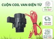 Cuộn coil van điện từ phi 21mm/27mm/34mm/48mm/60mm, Coil điện từ nguồn điện 220v/ 24v. E Greenlife 