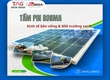 Tấm pin Ronma   Kinh tế bền vững   Môi trường xanh 