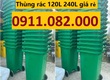 Thùng rác chính hãng giá rẻ  thùng rác hàng chất lượng  lh 0911082000 