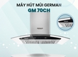 GIÁ TỐT  Máy hút mùi kính cong GERMAN GM70CH   Công nghệ vẫy tay thông minh...